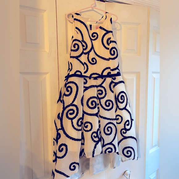 open lace back dress Flowers by Zoe